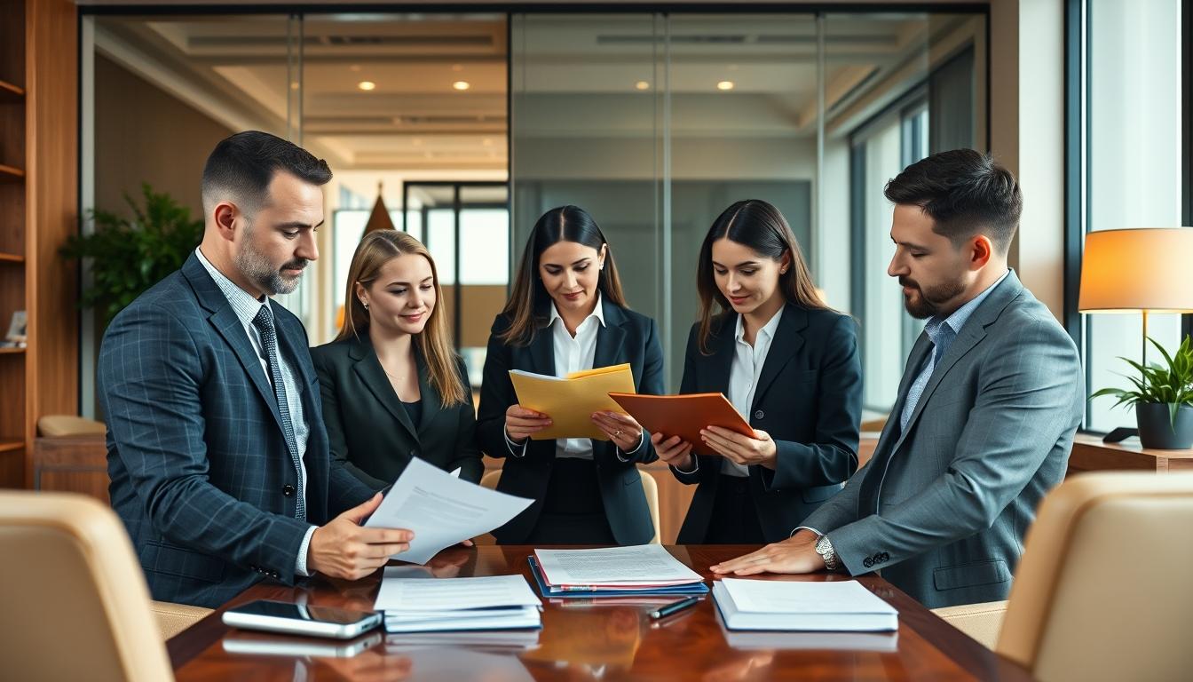 Senior legal support team